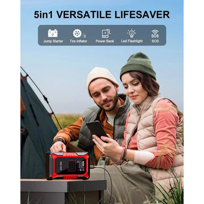 portable jump starter & inflator