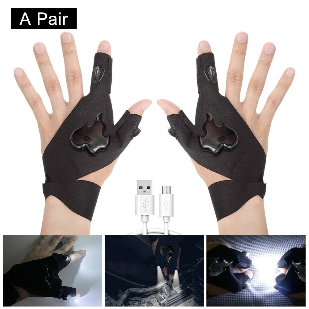 light-up work gloves (pair)